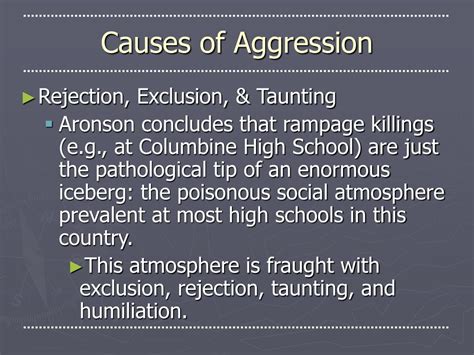 Ppt Human Aggression Powerpoint Presentation Free Download Id4925495