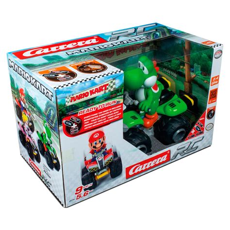 Carrera Rc Mario Kart Yoshi Quad Ghz Dkk