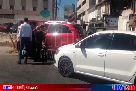 Hoy Tamaulipas Deja Danios Materiales Choque En Ciudad Victoria