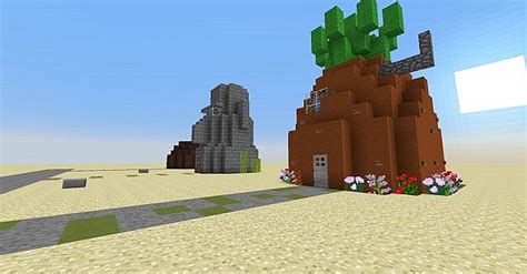 Bikini Bottom Conch Street Minecraft Map