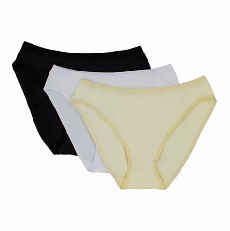 Paquete 6 Bikini De Algodón Con Pierna Alta Super Cómodos Meses sin interés