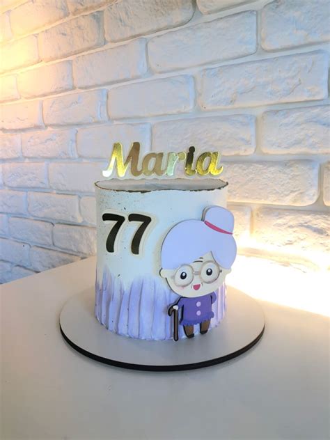 Bolos De Aniversário Para Avó - Bolo tema vovó 🥰 | Bolo de aniversário para avó, Bolo para vovó, Topo ...