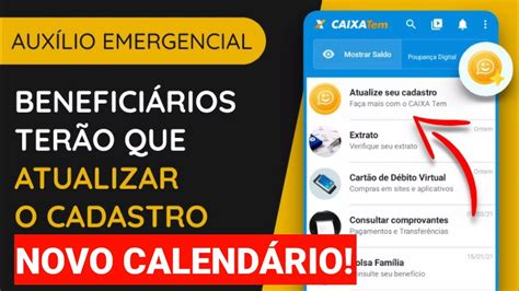 Caixa Divulga Novo Calend Rio Para Atualizar Cadastro Do Caixa Tem