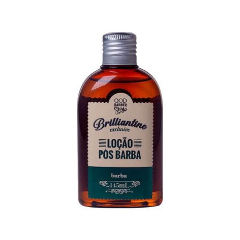 Loção Pós Barba Brilliantine Qod 145ml New Old Man