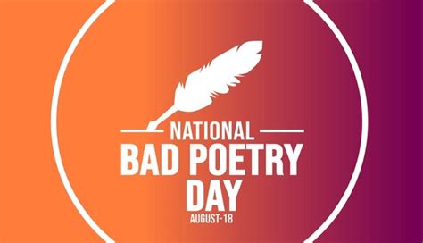 38 Bad Poetry Day Royalty Free Images Stock Photos And Pictures