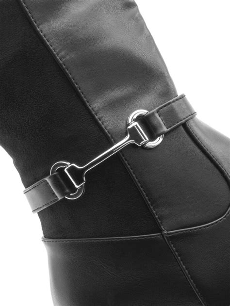 CtgoGOGO elegantní kotníčkové boty s kožíškem uvnitř QJ0192