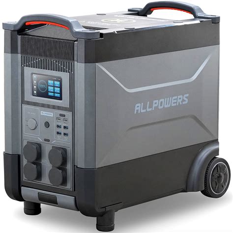 Портативная Зарядная Станция Allpowers R4000 3600Wh 4000W Portable ...