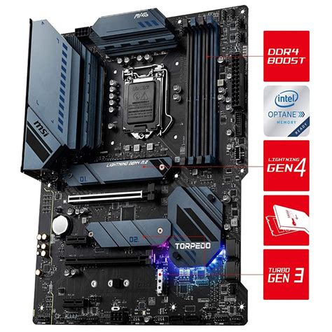 Buy MSI MAG Z590 TORPEDO Gaming ATX Motherboard Online Qatar, Doha ...