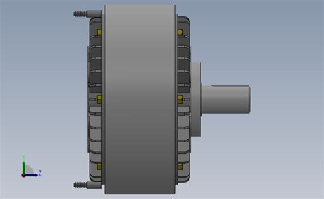 Fzy型单出轴、止口支撑、水冷磁粉制动器[fzy630] Solidworks 2018 模型图纸下载 懒石网