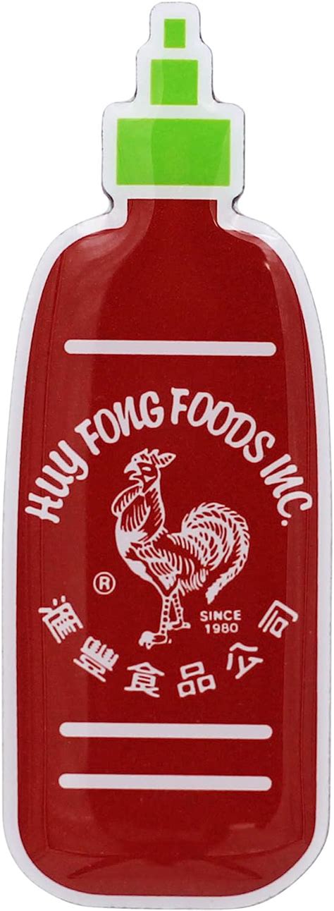 Amazon Sriracha2Go Sriracha Chili Hot Sauce Bottle Novelty Enamel Pin Clothing Shoes