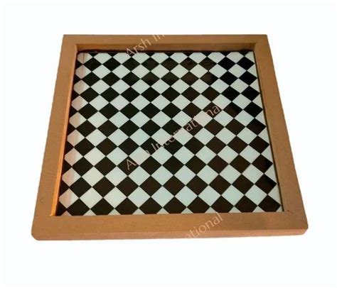 Pine Wood Wooden Chess Serving Tray At Rs 350piece In Moradabad Id