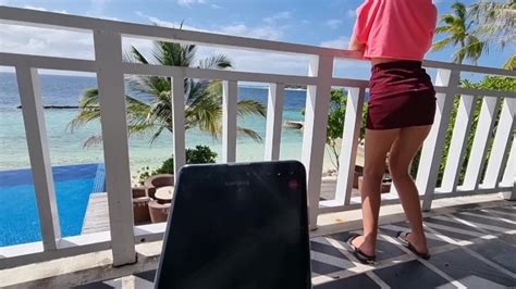 I Control Her Pussy In Public With A Lovense Lush She Moans And Is Embarassed