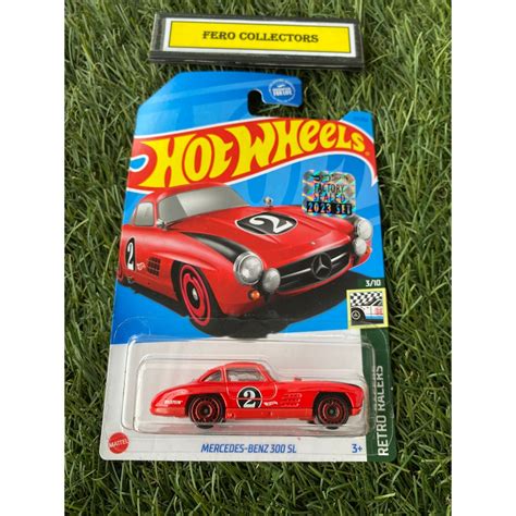 Hot Wheels Mercedes Benz Sl Factory Sealed Shopee Malaysia