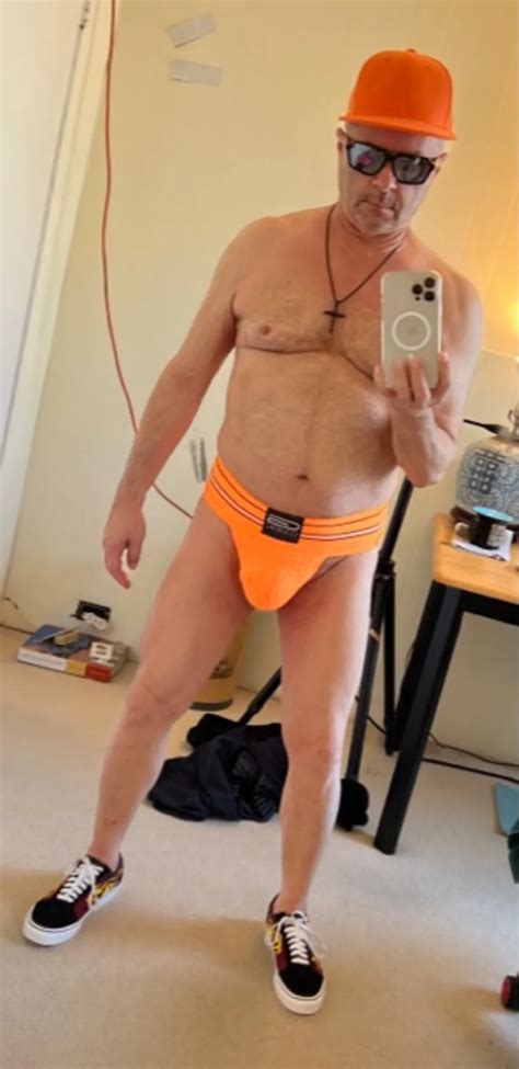 Orange Jock And Cap And Of Course The Prize Nude Pics XHamster