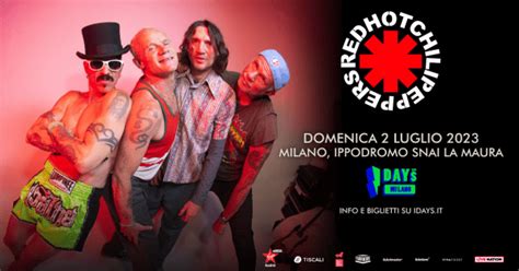 Concerto Dei Red Hot Chili Peppers A Milano Nel