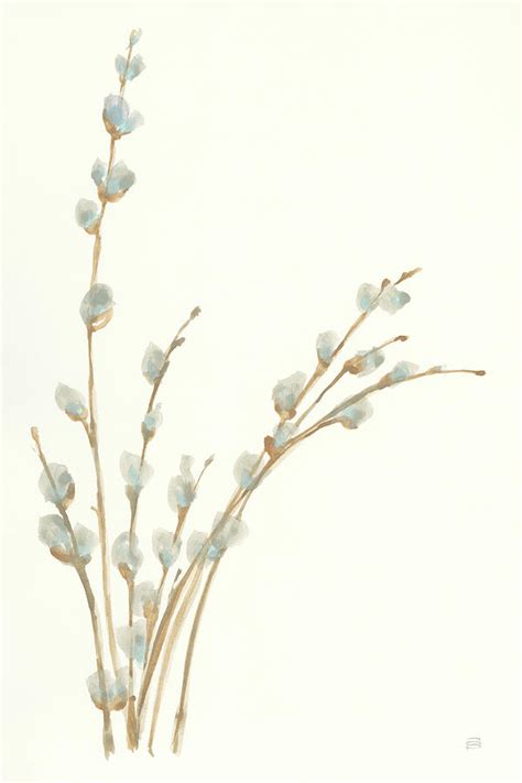 Pussy Willows Iii Painting By Chris Paschke Pixels