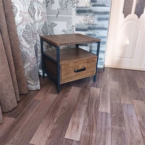 Прикроватная тумбочка лофт – заказать на Ярмарке Мастеров – PI4GWRU ...