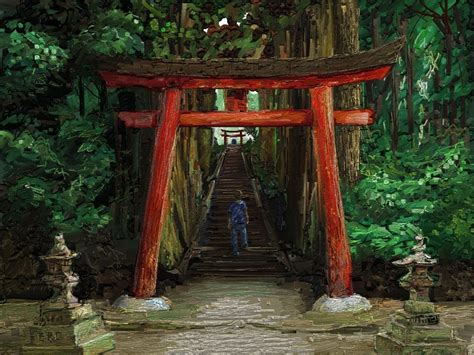 Thru The Torii To The Unpredictable Torii Gate Unpredictable