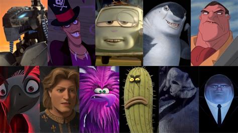 My Favorite Movie Of Animated Villains Defeats