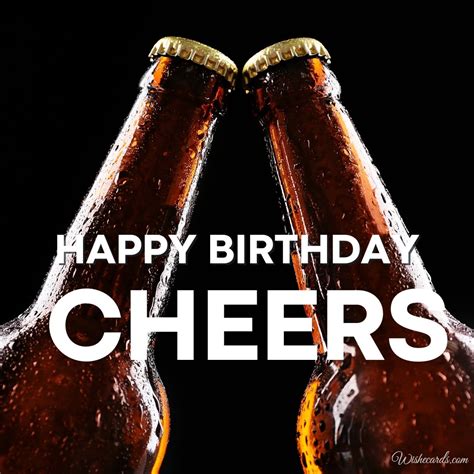 Happy Birthday Beer Cheers