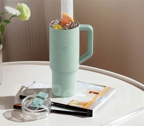 Термокружка Xiaomi Mi Self-Operated Straw Cup 1L. Магазин Gadget, новый ...