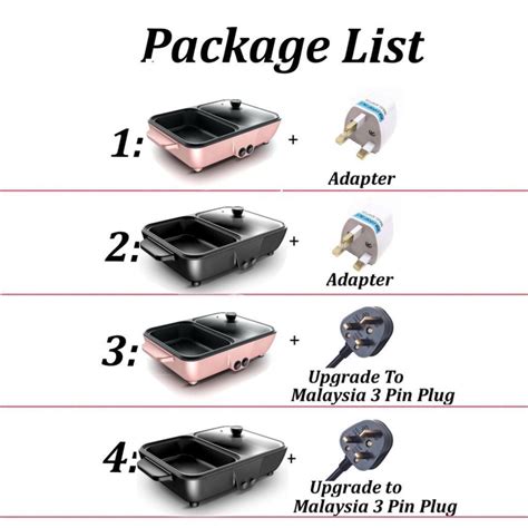 Kw In Korean Bbq Electric Grill Pan Teppanyaki Steamboat Hot Pot Cooker Dual