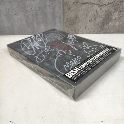 Yahoo オークション サイン入りBiSH BD CD LESS THAN SEX TOUR F