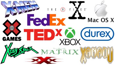 Top Logos Featuring the Letter X
