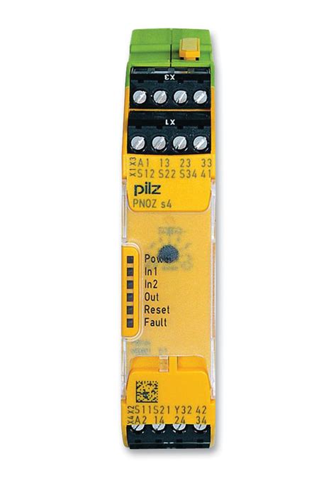 751104 Pilz Safety Relay 24 Vdc 3pst No