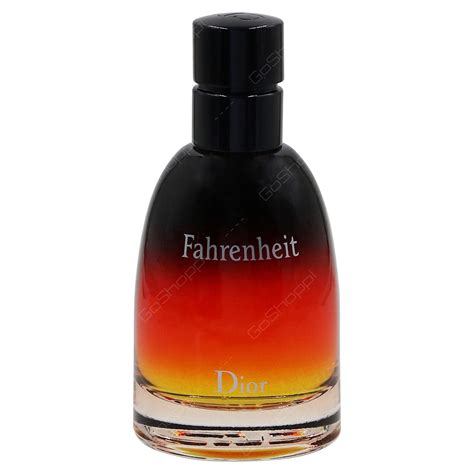 Christian Dior Fahrenheit For Men Eau De Parfum 75ml Buy Online