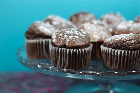 Muffins De Chocolate Rellenos De Chocolate Blanco