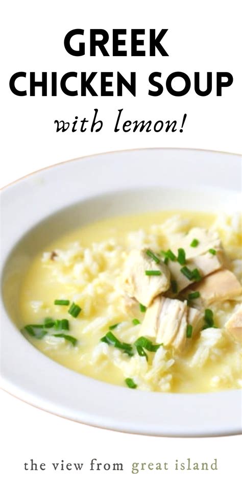 Avgolemono Soup Artofit