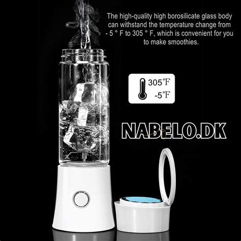 Globetrek° Blender - Bærbar Blender - Lav Det Til En Flaske– Nabelo Danmark