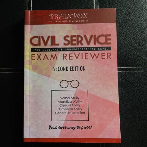 Brainbox Civil Service Exam Reviewer And Practice Test Edition