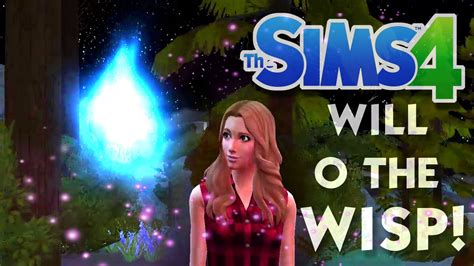 Rarest Creature In Simming The Sims 4 Will O The Wisp Youtube