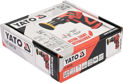 ⭐ Szlifierka mimośrodowa pneumatyczna 50mm YT-09730 Yato