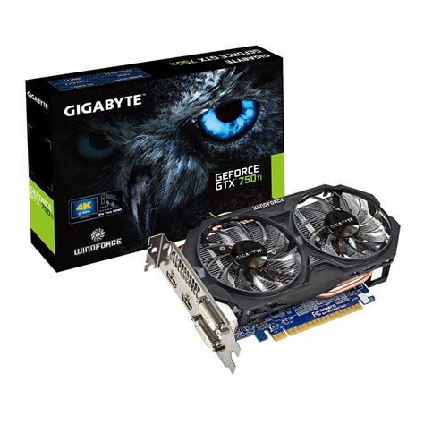 GIGABYTE Nvidia Geforce GTX750TI 2G GV N75TOC 2GI Ddr5 PCI E Hdmi Dvi