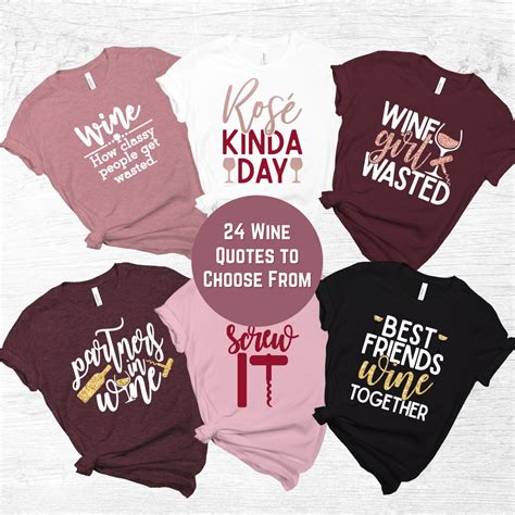 Wine Tasting Shirts Wine Party Shirts Wine Bachelorette Party Shirts