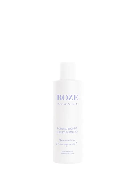 Roze Avenue Forever Blonde Luxury Shampoo Fioletowy Szampon Niwelujący Żółte Refleksy Na
