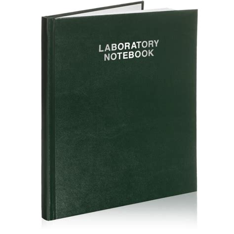 3001hc96p Hard Cover Laboratory Notebook Green Covers Scientific
