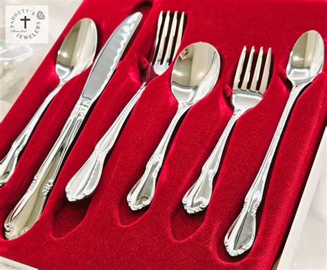 Chateau 6 Piece Baby Silverware Set Padgetts Jewelers