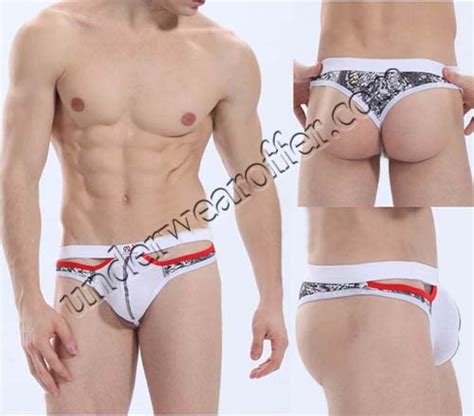 Fashion Super Soft Sexy MenS Modal U Briefs Underwear Mini Bikini Briefs T Back Size S M L XL 6
