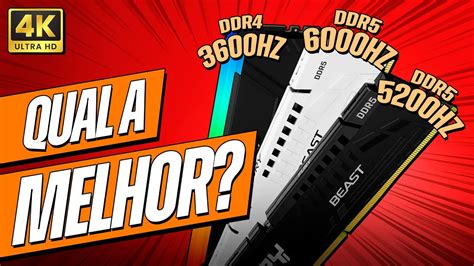 Melhor Memoria Ram Ddr4 - Qual a MELHOR FREQUÊNCIA para MEMÓRIA RAM DDR4 e DDR5? Qual escolher? 🤔 ...