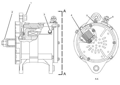 engines  caterpillar built machines alternator  regulator