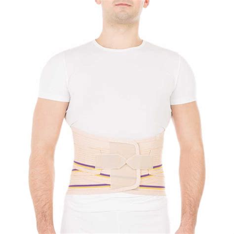 Корсет ортопедический пояснично-крестцовый (4 ребра жесткости, 25 см) Т ...
