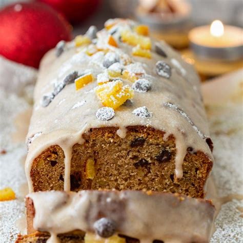 Homemade Gingerbread Loaf Recipe With Cinnamon Glaze Recipe