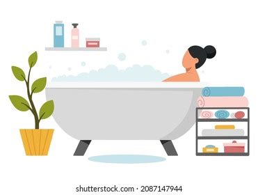 Naked Woman Wet Stock Illustrations Images Vectors Shutterstock