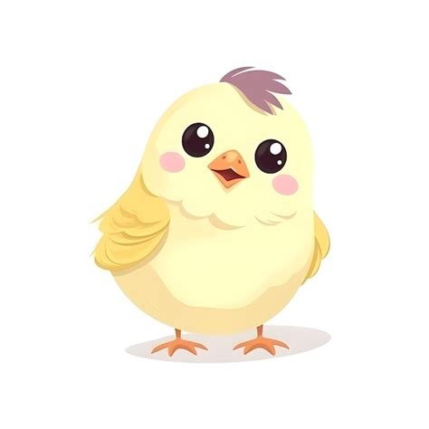 Premium Ai Image Bright Baby Chick Clipart