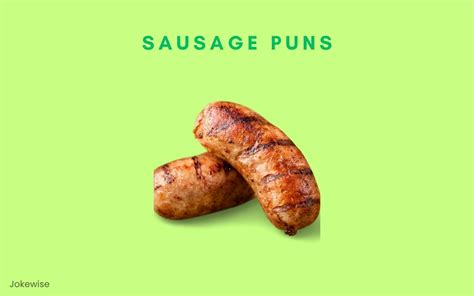 100 Sausage Puns and One Liners to Crack You Up - Jokewise