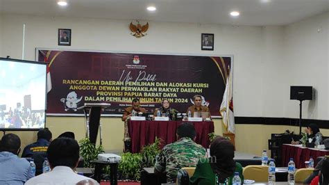 Pembagian Dapil Di Papua Barat Daya Tuai Pro Dan Kontra Pbd News